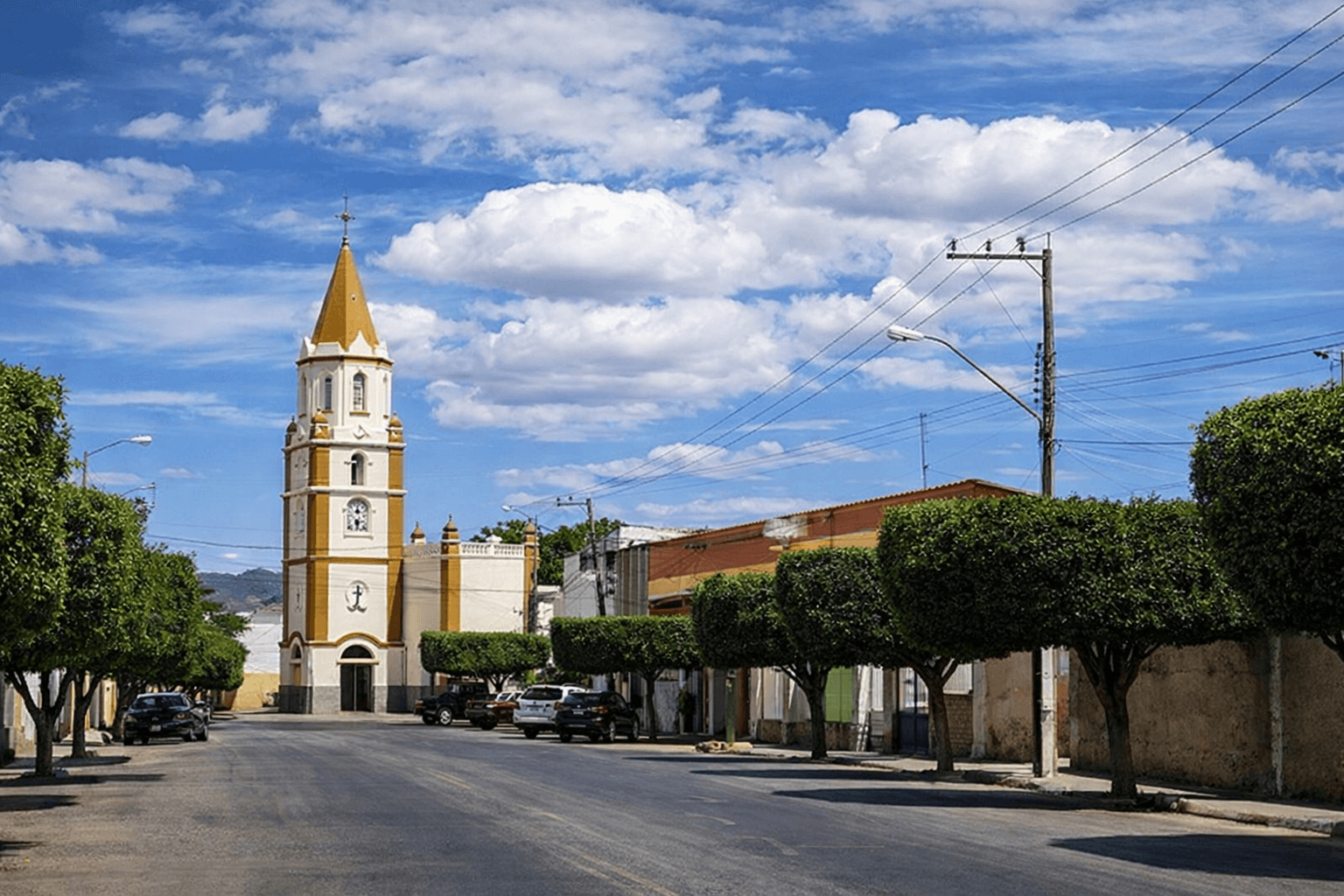 Street view in Santa Terezinha